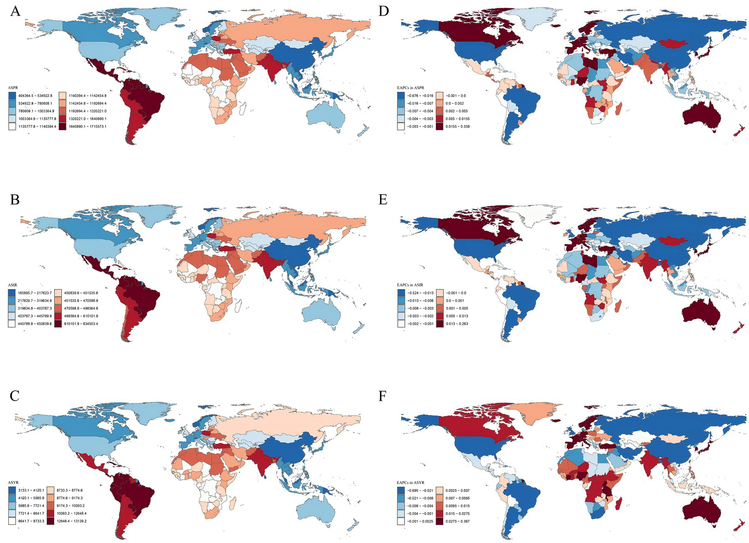 Глобальное бремя ГЭРБ (1990–2021): 825 млн случаев и прогноз до 2035 года
